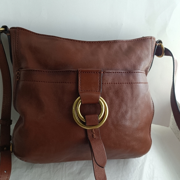 Frye Handbags - FRYE Modern Ring Cognac shoulder bag